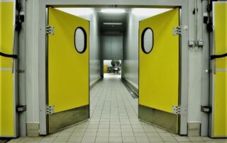 Cold Room Doors Flip Flap Soğuk oda kapıları